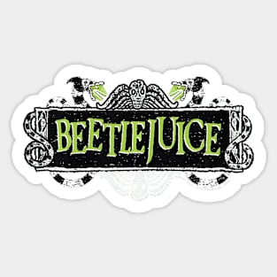 Beetlejuice Sticker